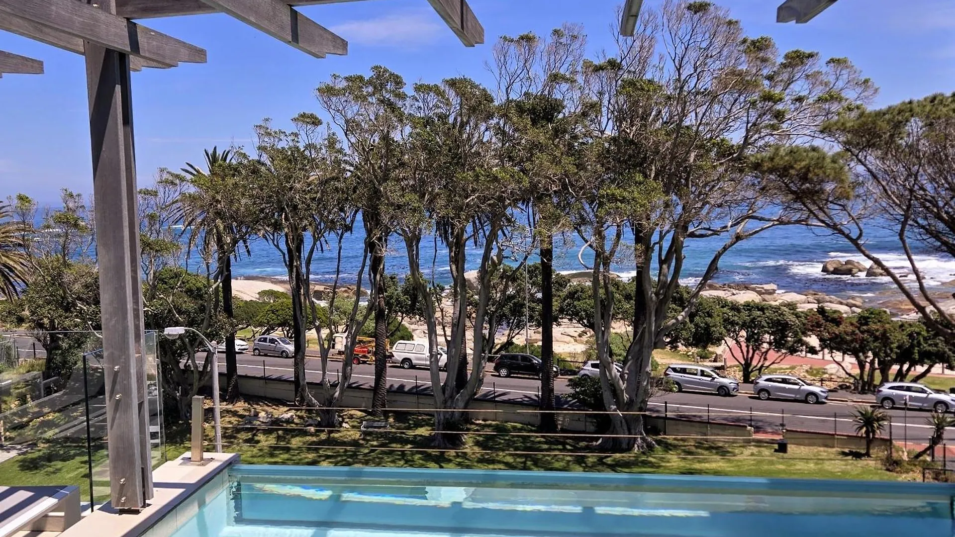 Blue Views Penthouse Beachfront Apartment With Pool Villa